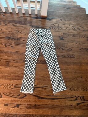 Mother Denim, The Insider Ankle Fray, Wash: on your mark, size 25